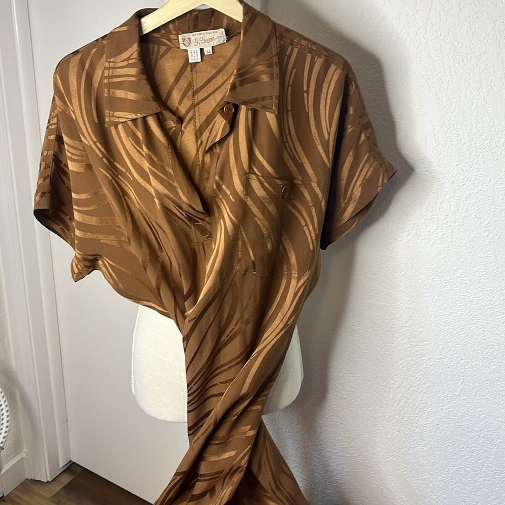GUCCI 1972 SILK DRESS JAWDROPPING!! - Picture 12 of 14